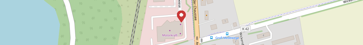 Kartenausschnitt Motorkraft GmbH